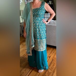 Indian Kurta with Palazzo Pants